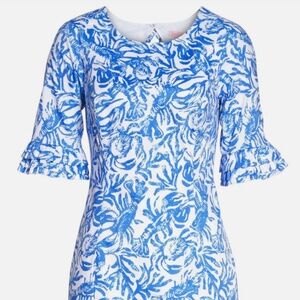 Lilly Pulitzer fiesta crab print dress size 4